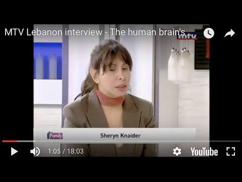 MTV Lebanon interview - The human brain's mystery سر الدماغ البشري